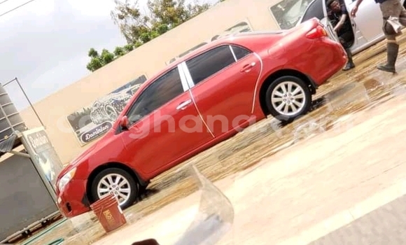 Sayi Na hannu Toyota Corolla Red Mota in Accra a Greater Accra Sayi Na hannu Toyota Corolla Red Mota in Accra a Greater Accra