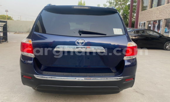 Sayi Na hannu Toyota Highlander Blue Mota in Tema a Greater Accra Sayi Na hannu Toyota Highlander Blue Mota in Tema a Greater Accra