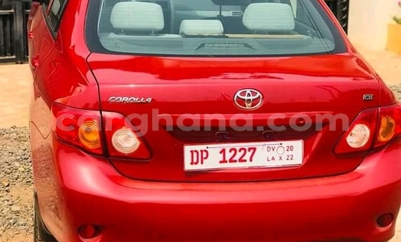 Buy Used Toyota Corolla Red Car in Accra in Greater Accra Buy Used Toyota Corolla Red Car in Accra in Greater Accra