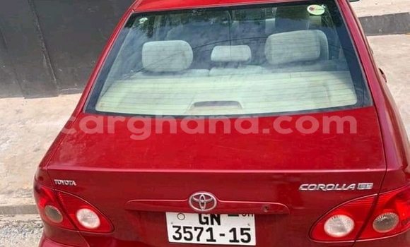 Sayi Na hannu Toyota Corolla Red Mota in Accra a Greater Accra Sayi Na hannu Toyota Corolla Red Mota in Accra a Greater Accra