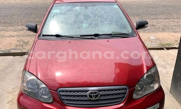 Sayi Na hannu Toyota Corolla Red Mota in Accra a Greater Accra Sayi Na hannu Toyota Corolla Red Mota in Accra a Greater Accra