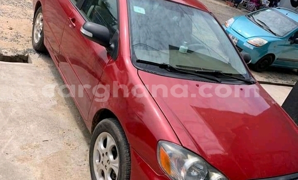 Sayi Na hannu Toyota Corolla Red Mota in Accra a Greater Accra Sayi Na hannu Toyota Corolla Red Mota in Accra a Greater Accra