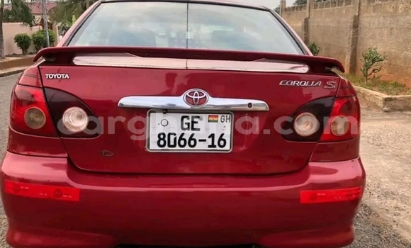 Buy Used Toyota Corolla Red Car in Accra in Greater Accra