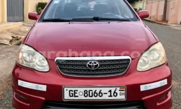 Ra Àlòkù Toyota Corolla Red Ọkọ̀ in Accra ni Greater Accra Ra Àlòkù Toyota Corolla Red Ọkọ̀ in Accra ni Greater Accra