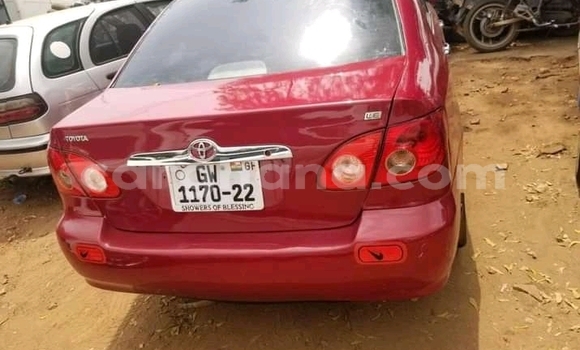 Sayi Na hannu Toyota Corolla Red Mota in Accra a Greater Accra Sayi Na hannu Toyota Corolla Red Mota in Accra a Greater Accra