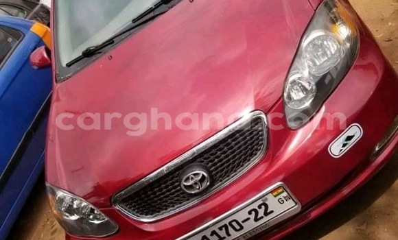 Sayi Na hannu Toyota Corolla Red Mota in Accra a Greater Accra Sayi Na hannu Toyota Corolla Red Mota in Accra a Greater Accra