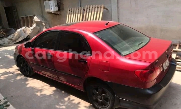 Sayi Na hannu Toyota Corolla Red Mota in Accra a Greater Accra Sayi Na hannu Toyota Corolla Red Mota in Accra a Greater Accra