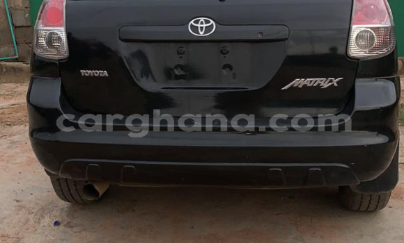 Sayi Na hannu Toyota Matrix Black Mota in Tema a Greater Accra Sayi Na hannu Toyota Matrix Black Mota in Tema a Greater Accra