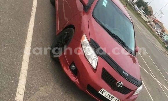 Sayi Na hannu Toyota Corolla Red Mota in Accra a Greater Accra