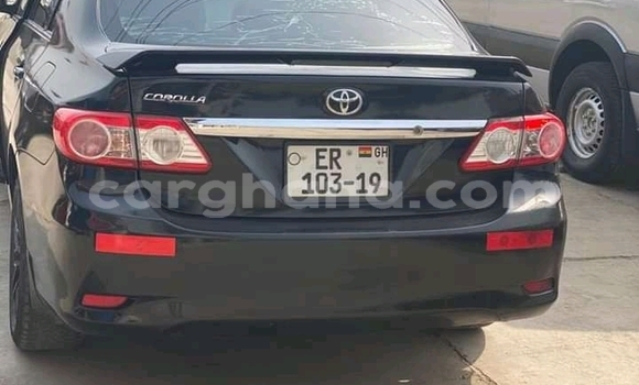 Sayi Na hannu Toyota Corolla Black Mota in Accra a Greater Accra Sayi Na hannu Toyota Corolla Black Mota in Accra a Greater Accra