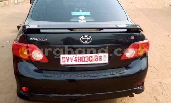 Sayi Na hannu Toyota Corolla Black Mota in Accra a Greater Accra Sayi Na hannu Toyota Corolla Black Mota in Accra a Greater Accra