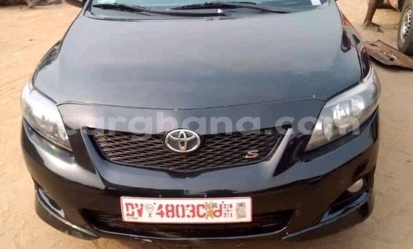 Sayi Na hannu Toyota Corolla Black Mota in Accra a Greater Accra Sayi Na hannu Toyota Corolla Black Mota in Accra a Greater Accra