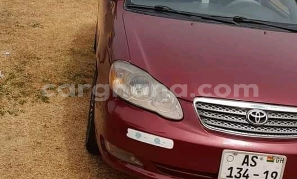 Sayi Na hannu Toyota Corolla Red Mota in Accra a Greater Accra Sayi Na hannu Toyota Corolla Red Mota in Accra a Greater Accra