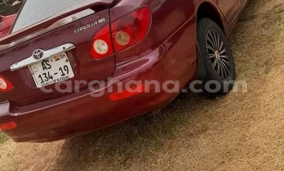 Sayi Na hannu Toyota Corolla Red Mota in Accra a Greater Accra Sayi Na hannu Toyota Corolla Red Mota in Accra a Greater Accra