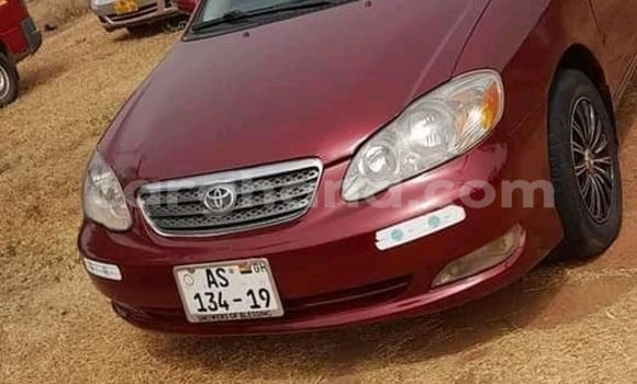 Sayi Na hannu Toyota Corolla Red Mota in Accra a Greater Accra Sayi Na hannu Toyota Corolla Red Mota in Accra a Greater Accra