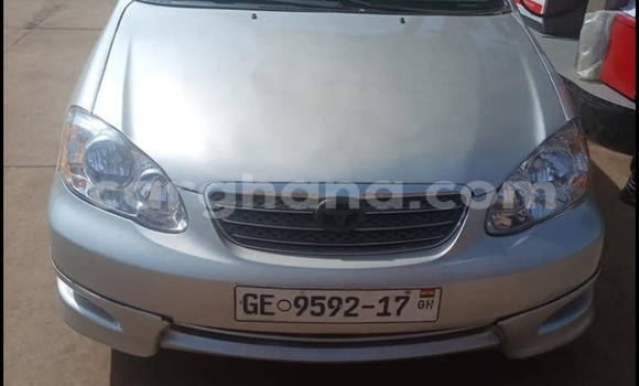 Sayi Na hannu Toyota Corolla Azurfa Mota in Accra a Greater Accra Sayi Na hannu Toyota Corolla Azurfa Mota in Accra a Greater Accra