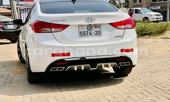 Sayi Na hannu Hyundai Elantra White Mota in Accra a Greater Accra Sayi Na hannu Hyundai Elantra White Mota in Accra a Greater Accra