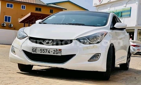 Sayi Na hannu Hyundai Elantra White Mota in Accra a Greater Accra Sayi Na hannu Hyundai Elantra White Mota in Accra a Greater Accra