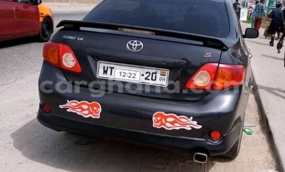 Sayi Na hannu Toyota Corolla Black Mota in Accra a Greater Accra Sayi Na hannu Toyota Corolla Black Mota in Accra a Greater Accra