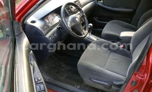 Sayi Na hannu Toyota Corolla Red Mota in Accra a Greater Accra Sayi Na hannu Toyota Corolla Red Mota in Accra a Greater Accra