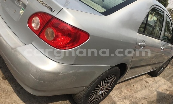 Sayi Na hannu Toyota Corolla Azurfa Mota in Tema a Greater Accra Sayi Na hannu Toyota Corolla Azurfa Mota in Tema a Greater Accra