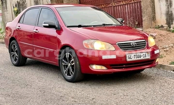 Ra Àlòkù Toyota Corolla Red Ọkọ̀ in Accra ni Greater Accra