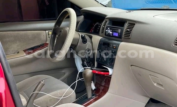 Sayi Na hannu Toyota Corolla Red Mota in Accra a Greater Accra Sayi Na hannu Toyota Corolla Red Mota in Accra a Greater Accra