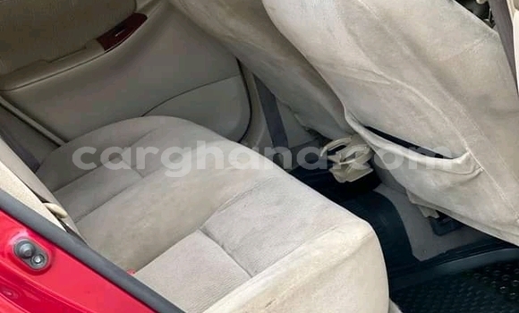 Sayi Na hannu Toyota Corolla Red Mota in Accra a Greater Accra Sayi Na hannu Toyota Corolla Red Mota in Accra a Greater Accra