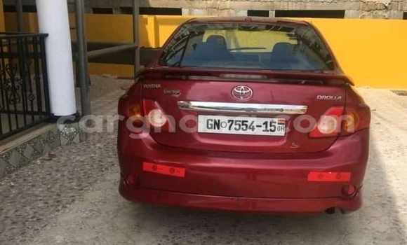 Buy Used Toyota Corolla Red Car in Accra in Greater Accra
