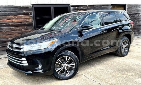 Sayi Na hannu Toyota Highlander Black Mota in Tema a Greater Accra Sayi Na hannu Toyota Highlander Black Mota in Tema a Greater Accra