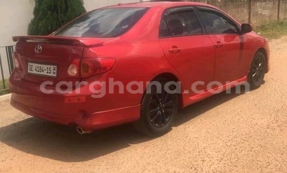 Buy Used Toyota Corolla Red Car in Accra in Greater Accra
