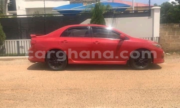 Sayi Na hannu Toyota Corolla Red Mota in Accra a Greater Accra Sayi Na hannu Toyota Corolla Red Mota in Accra a Greater Accra