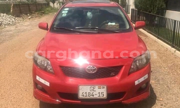 Sayi Na hannu Toyota Corolla Red Mota in Accra a Greater Accra Sayi Na hannu Toyota Corolla Red Mota in Accra a Greater Accra