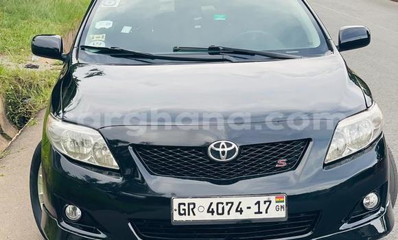 Sayi Na hannu Toyota Corolla Black Mota in Accra a Greater Accra