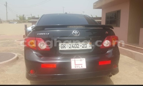 Sayi Na hannu Toyota Corolla Black Mota in Accra a Greater Accra Sayi Na hannu Toyota Corolla Black Mota in Accra a Greater Accra