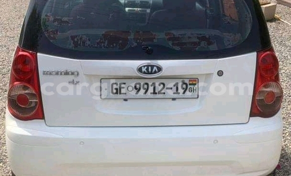 Buy Used Kia Morning White Car in Accra in Greater Accra Buy Used Kia Morning White Car in Accra in Greater Accra