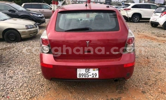 Buy Used Pontiac Vibe Red Car in Accra in Greater Accra Buy Used Pontiac Vibe Red Car in Accra in Greater Accra