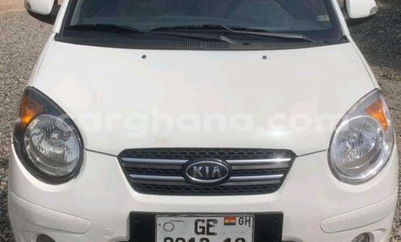Sayi Na hannu Kia Morning White Mota in Accra a Greater Accra Sayi Na hannu Kia Morning White Mota in Accra a Greater Accra