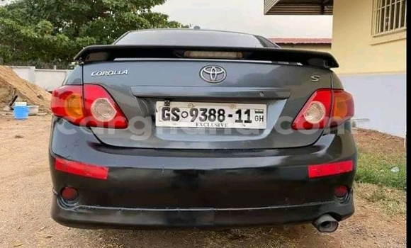 Sayi Na hannu Toyota Corolla Black Mota in Accra a Greater Accra Sayi Na hannu Toyota Corolla Black Mota in Accra a Greater Accra