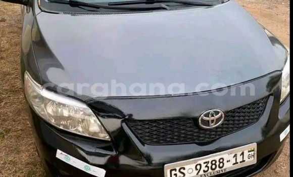 Sayi Na hannu Toyota Corolla Black Mota in Accra a Greater Accra Sayi Na hannu Toyota Corolla Black Mota in Accra a Greater Accra