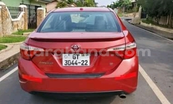 Sayi Na hannu Toyota Corolla Red Mota in Accra a Greater Accra Sayi Na hannu Toyota Corolla Red Mota in Accra a Greater Accra