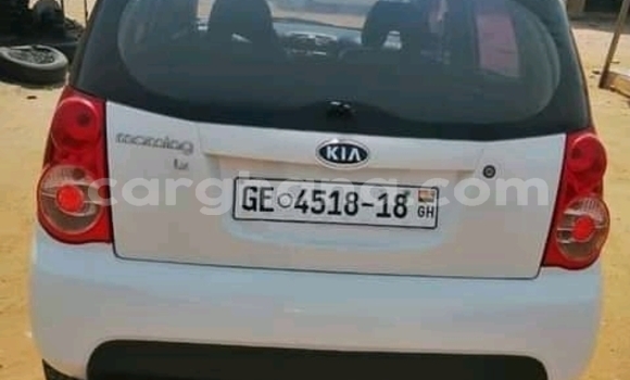 Sayi Na hannu Kia Morning White Mota in Accra a Greater Accra Sayi Na hannu Kia Morning White Mota in Accra a Greater Accra