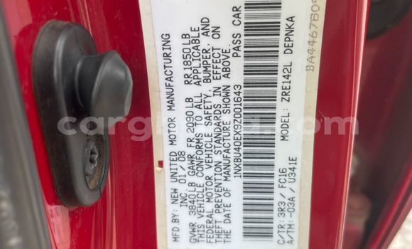 Ra Àlòkù Toyota Corolla Red Ọkọ̀ in Sekondi–Takoradi Metropolitan ni Oorun Ra Àlòkù Toyota Corolla Red Ọkọ̀ in Sekondi–Takoradi Metropolitan ni Oorun