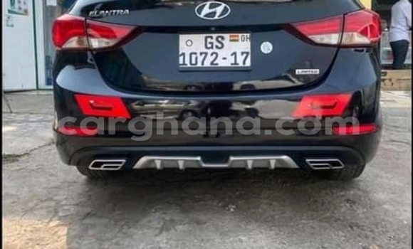 Sayi Na hannu Hyundai Elantra Black Mota in Accra a Greater Accra Sayi Na hannu Hyundai Elantra Black Mota in Accra a Greater Accra