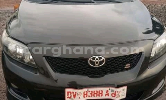 Sayi Na hannu Toyota Corolla Black Mota in Accra a Greater Accra Sayi Na hannu Toyota Corolla Black Mota in Accra a Greater Accra