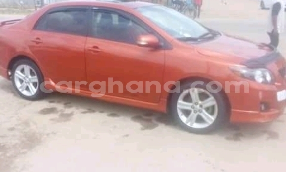 Sayi Na hannu Toyota Corolla Red Mota in Accra a Greater Accra Sayi Na hannu Toyota Corolla Red Mota in Accra a Greater Accra