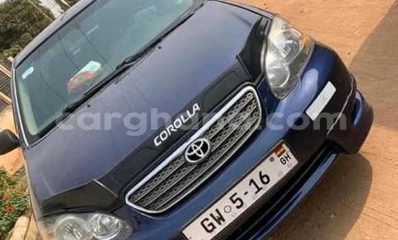 Sayi Na hannu Toyota Corolla Red Mota in Accra a Greater Accra Sayi Na hannu Toyota Corolla Red Mota in Accra a Greater Accra