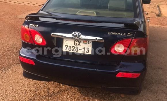 Sayi Na hannu Toyota Corolla Black Mota in Wa a Upper West Sayi Na hannu Toyota Corolla Black Mota in Wa a Upper West