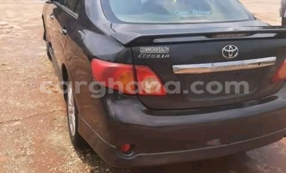 Sayi Na hannu Toyota Corolla Black Mota in Accra a Greater Accra Sayi Na hannu Toyota Corolla Black Mota in Accra a Greater Accra