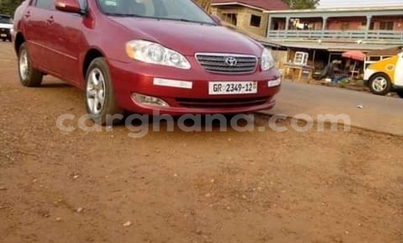 Sayi Na hannu Toyota Corolla Red Mota in Accra a Greater Accra Sayi Na hannu Toyota Corolla Red Mota in Accra a Greater Accra